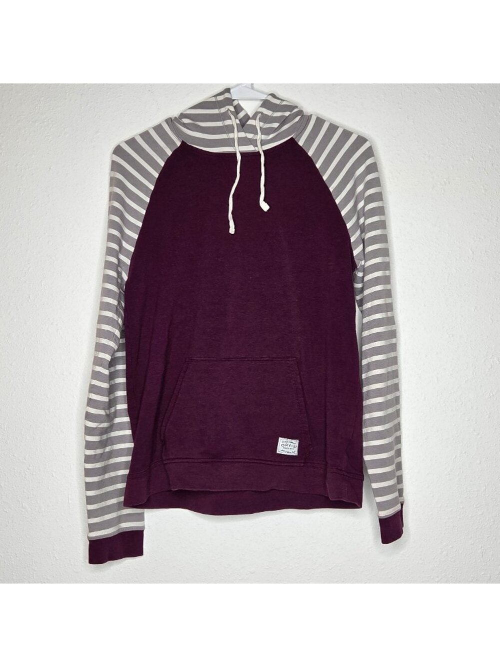 Orvis Women's Cozy Hooded Pullover Fig/Lt Grey